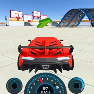 Extreme Car Driving unblocked online game