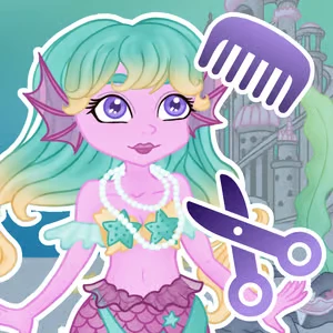 Mermaid Dress Up unblocked online game
