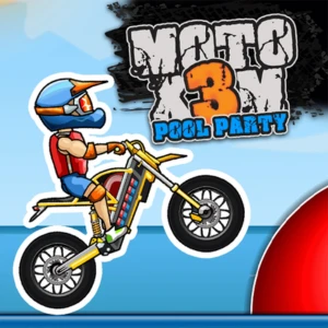 Moto X3m Pool Party unblocked online game