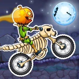 Moto X3m Spooky Land unblocked online game
