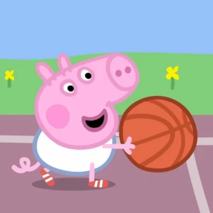Peppa Pig Basketball unblocked online game