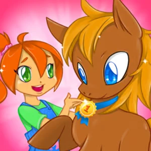 Pony Run Magic Trails unblocked online game