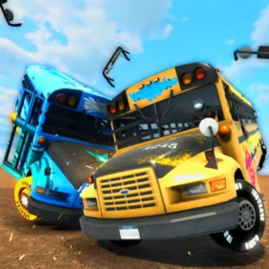 School Bus Derby unblocked online game