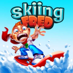 Skiing Fred unblocked online game