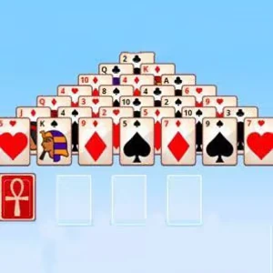 Tingly Pyramid Solitaire unblocked online game