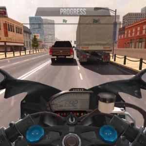 Turbo Moto Racer unblocked online game
