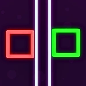Two Neon Boxes unblocked online game